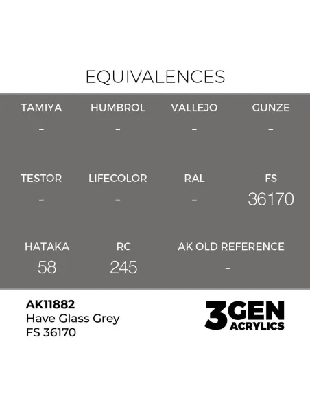 Have Glass Grey FS 36170 - AK Interactive AK11882