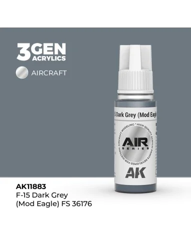 [NO_DESC] F-15 Dark Grey (Mod Eagle) FS 36176 - AK Interactive AK11883