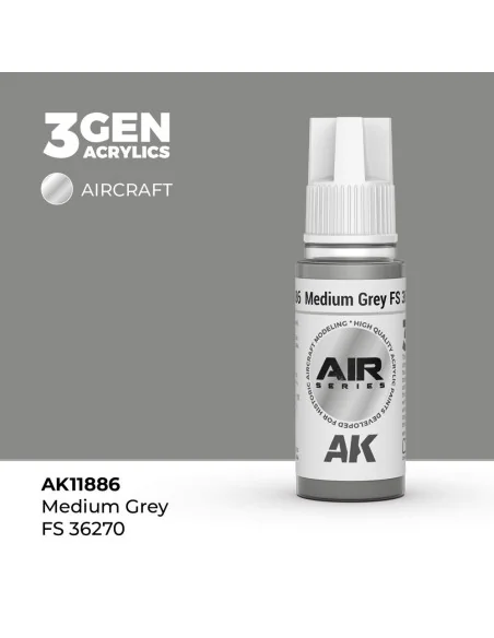 [NO_DESC] Medium Grey FS 36270 - AK Interactive AK11886
