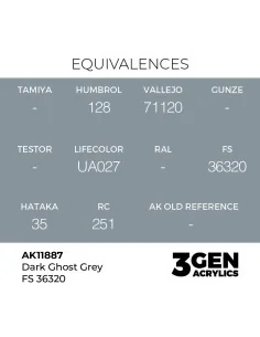Dark Ghost Grey FS 36320 - AK Interactive AK11887 2