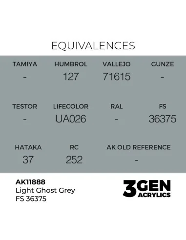 Light Ghost Grey FS 36375 - AK Interactive AK11888
