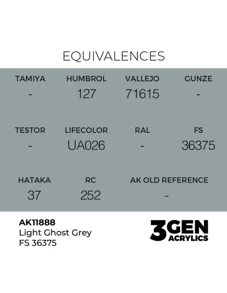 Light Ghost Grey FS 36375 - AK Interactive AK11888