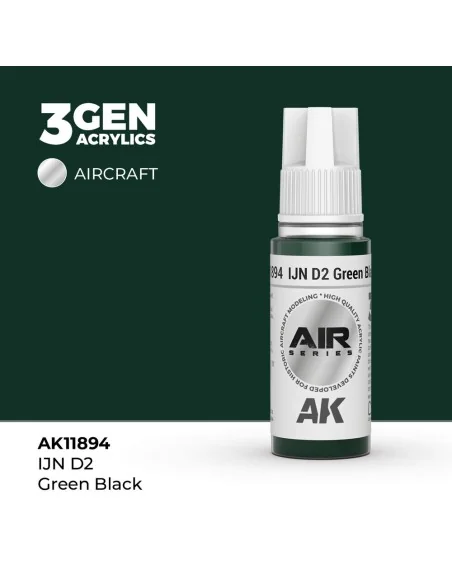 IJN D2 Green Black - AK Interactive AK11894