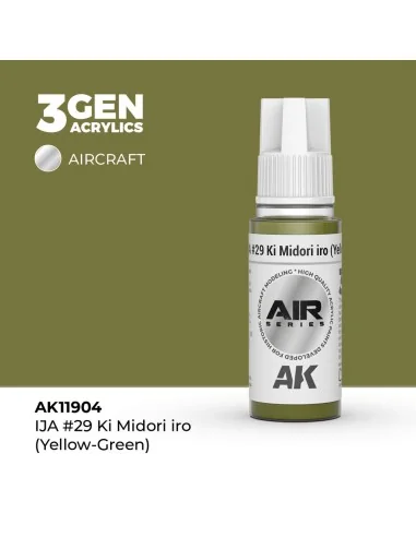 IJA 29 Ki Midori iro (Yellow-Green) - AK Interactive AK11904