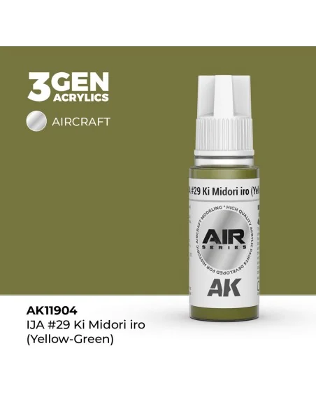 IJA 29 Ki Midori iro (Yellow-Green) - AK Interactive AK11904