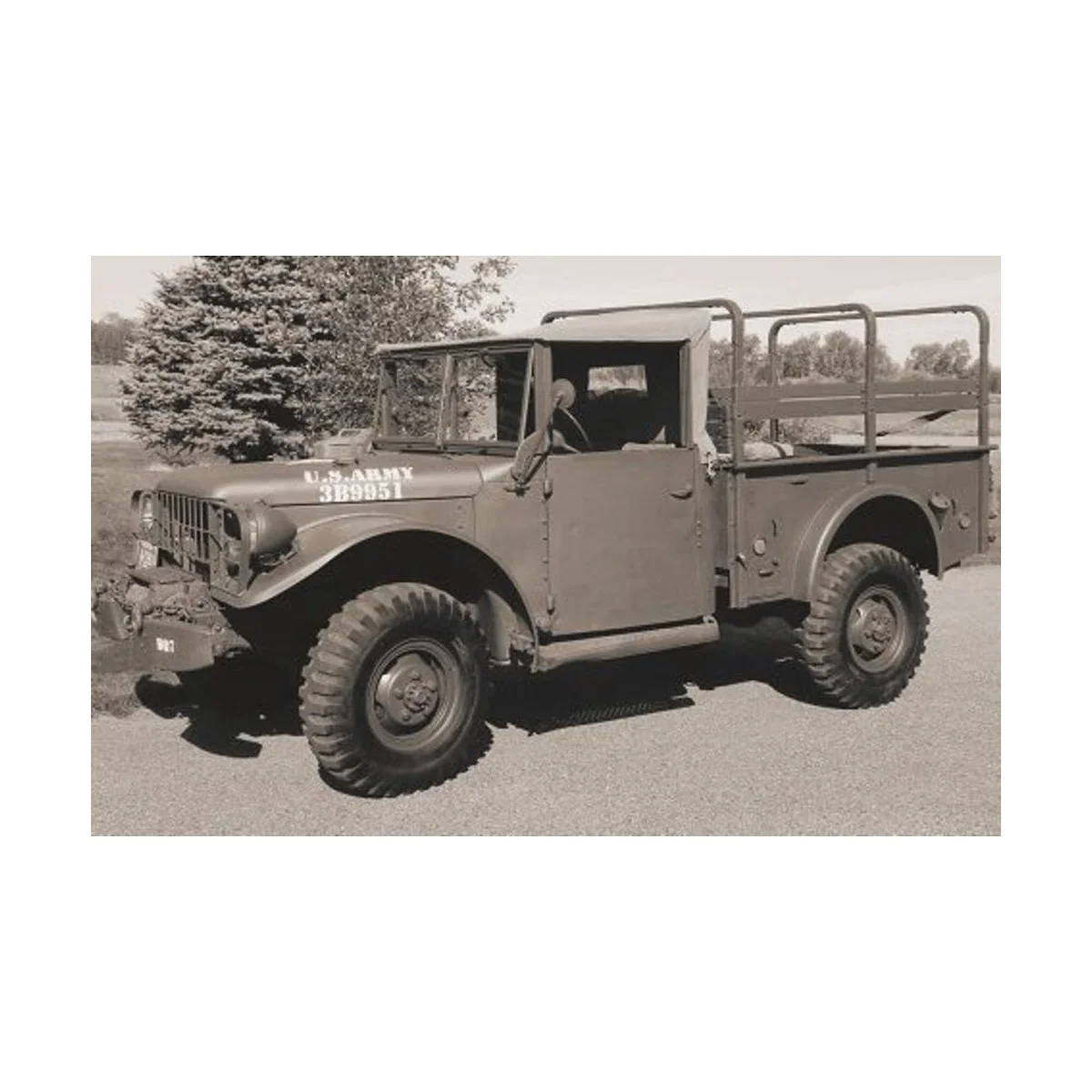 Dodge M-37 3/4 ton 4x4 cargo truck, 1/35 - Roden 806 Dodge M-37 3/4 ton 4x4 cargo truck, 1/35 - Roden 806