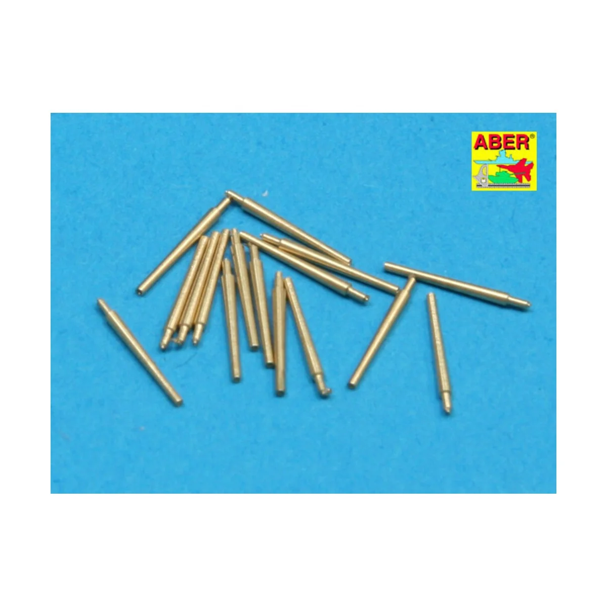 Set of 16 pcs 102mm QF Mk.V barrels for Roval, 1/350 - Aber Models ...
