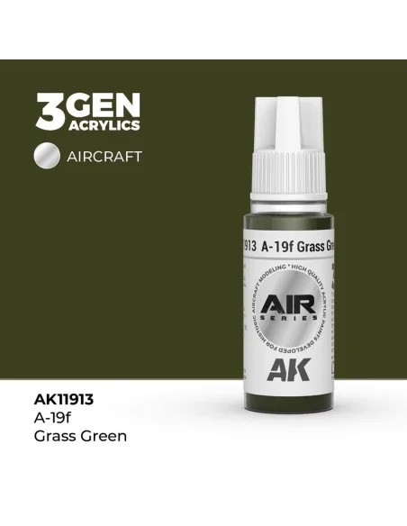A-19f Grass Green - AK Interactive AK11913