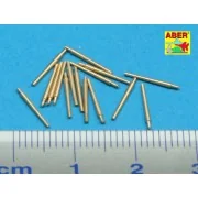 Set of 16 pcs 102mm QF Mk.V barrels for Roval, 1/350 - Aber Models ...