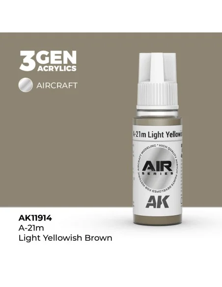 A-21m Light Yellowish Brown - AK Interactive AK11914