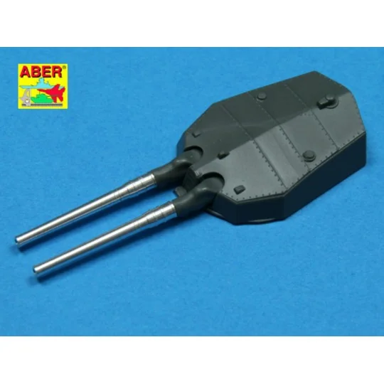 Set of 8 pcs 356 mm barrels for Kongo, 1/350 - Aber Models RE-350 L35