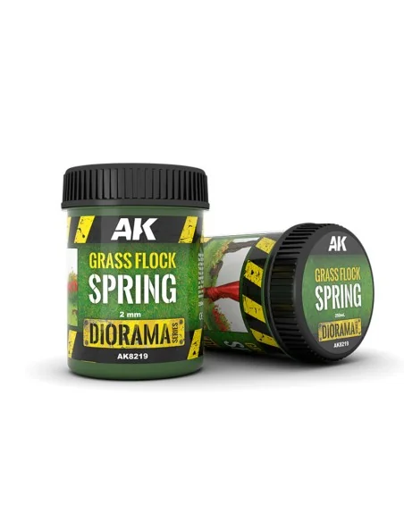 GRASS FLOCK 2MM SPRING - AK Interactive AK8219
