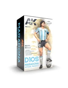 [NO_DESC] MARADONA RESIN FIGURE. 90 MM SCALE - AK Interactive AK0010
