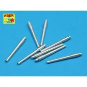 Set of 8 pcs 356 mm barrels for Kongo, 1/350 - Aber Models RE-350 L35