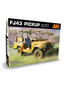 [NO_DESC] FJ43 Pickup with SPG-9. RECOILLESS GUN, 1/35 - AK Interac...