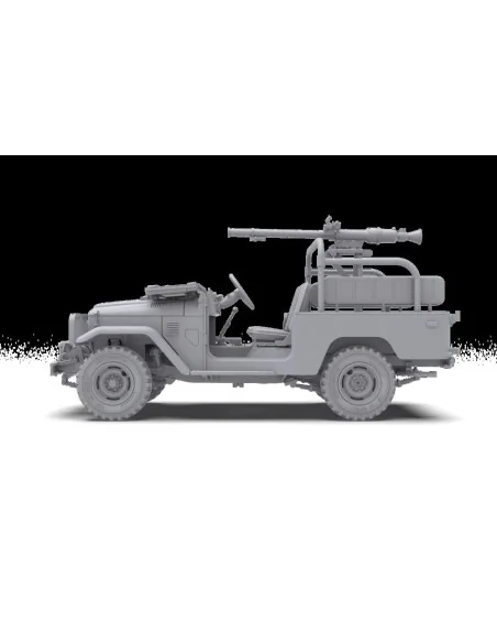 FJ43 Pickup with SPG-9. RECOILLESS GUN, 1/35 - AK Interactive AK35003