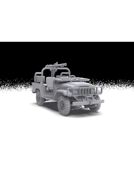FJ43 Pickup with SPG-9. RECOILLESS GUN, 1/35 - AK Interactive AK35003