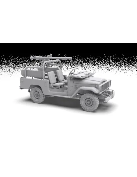 FJ43 Pickup with SPG-9. RECOILLESS GUN, 1/35 - AK Interactive AK35003