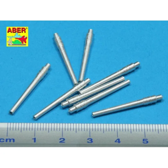 Set of 8 pcs 356 mm barrels for Kongo - Aber Models RE-350 L35