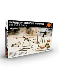 Infantry Support Weapon Set 1: DShKM & SPG-9, 1/35 - AK Interactive...