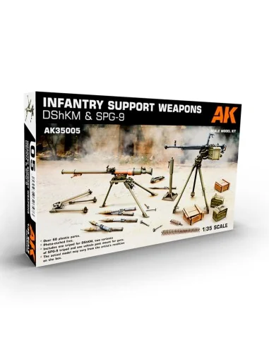 [NO_DESC] Infantry Support Weapon Set 1: DShKM & SPG-9, 1/35 - AK I...