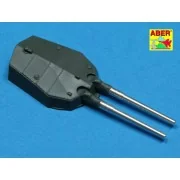 Set of 8 pcs 356 mm barrels for Kongo - Aber Models RE-350 L35