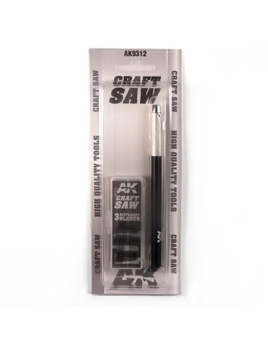 [NO_DESC] CRAFT SAW SET (3 BLADES) - AK Interactive AK9312