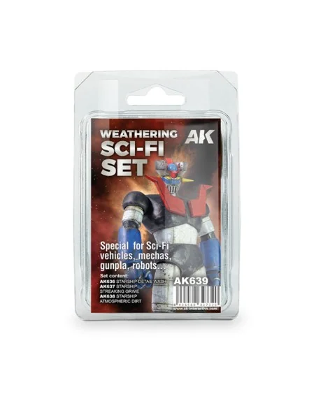 WEATHERING SCI-FI SET - AK Interactive AK639