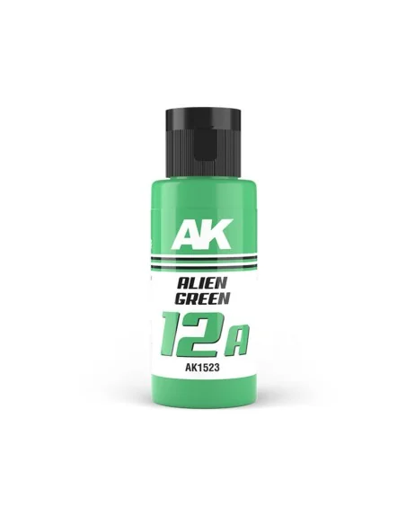 [NO_DESC] Dual Exo 12A - Alien Green - AK Interactive AK1523