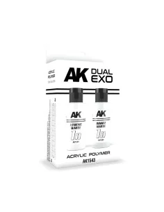 XTREME WHITE & ROBOT WHITE DUAL EXO Set 1 - AK Interactive AK1543