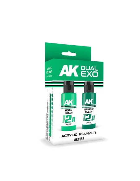 [NO_DESC] ALIEN GREEN & VIRIDIAN GREEN DUAL EXO Set 12 - AK Interac...