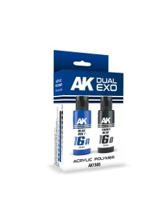 BLUE BOLT & TURBO BLUE DUAL EXO Set 16 - AK Interactive AK1560