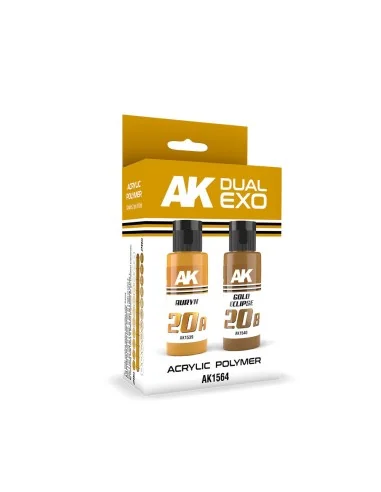 AURYN & GOLD ECLIPSE DUAL EXO Set 20 - AK Interactive AK1564