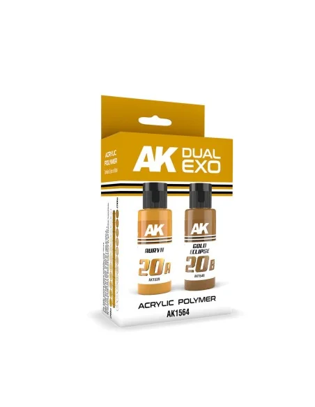 AURYN & GOLD ECLIPSE DUAL EXO Set 20 - AK Interactive AK1564