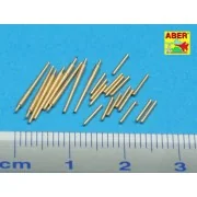Set of 8 pcs 127 mm barrels with recoil for japan ships, 1/350 - Ab... Set of 8 pcs 127 mm barrels with recoil for japan ships, 1/350 - Ab...