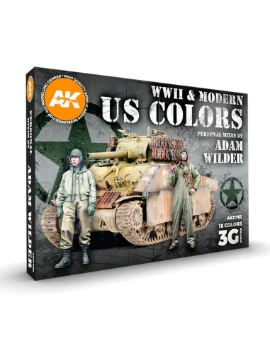 [NO_DESC] WWII & MODERN US COLORS - SIGNATURE SET BY ADAM WILDER - ...