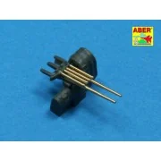 Set of 8 pcs 127 mm barrels with recoil for japan ships, 1/350 - Ab... Set of 8 pcs 127 mm barrels with recoil for japan ships, 1/350 - Ab...