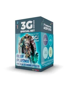 WARGAME COLOR SET. BLUE PLASMA AND GLOWING EFFECTS - AK Interactive...