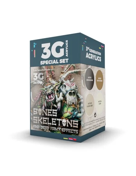 WARGAME COLOR SET. BONES AND SKELETONS. - AK Interactive AK1069