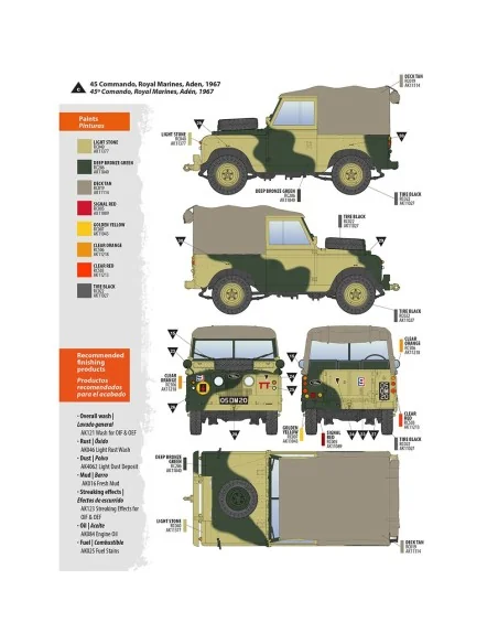 Land Rover 88 Series IIA Rover 8, 1/35 - AK Interactive AK35012