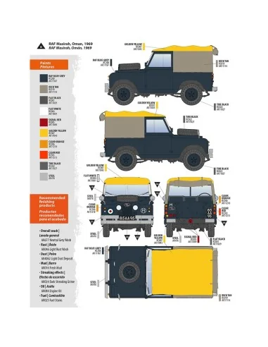 Land Rover 88 Series IIA Rover 8, 1/35 - AK Interactive AK35012