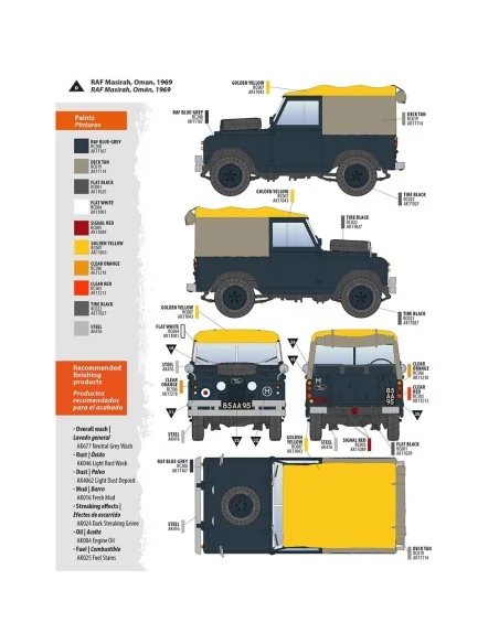 Land Rover 88 Series IIA Rover 8, 1/35 - AK Interactive AK35012