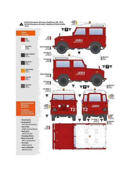 Land Rover 88 Series IIA -Station Wagon, 1/35 - AK Interactive AK35013