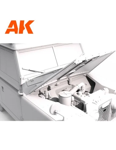 Land Rover 88 Series IIA -Station Wagon, 1/35 - AK Interactive AK35013