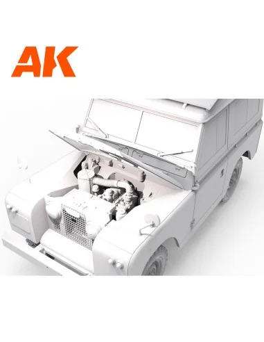 Land Rover 88 Series IIA -Station Wagon, 1/35 - AK Interactive AK35013