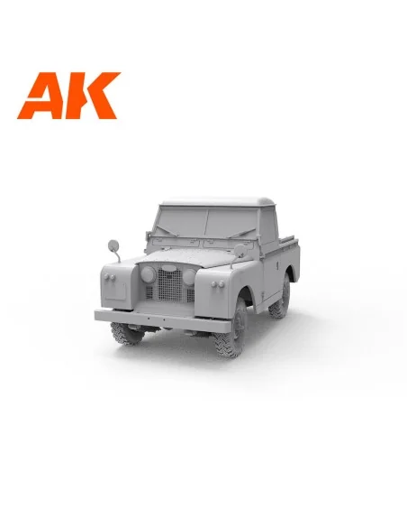 [NO_DESC] Land Rover 88 Series IIA -Crane / Tow Truck, 1/35 - AK In...