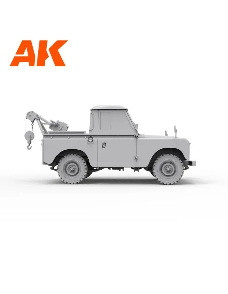[NO_DESC] Land Rover 88 Series IIA -Crane / Tow Truck, 1/35 - AK In...
