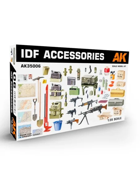 IDF Accessories.1/35 - AK Interactive AK35006