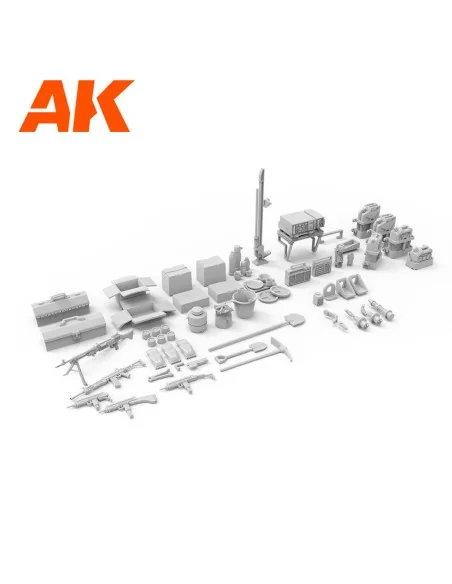 IDF Accessories.1/35 - AK Interactive AK35006