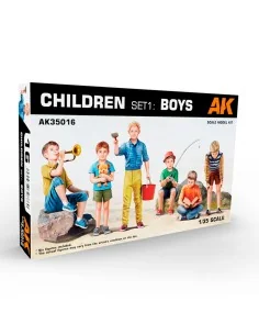 Children SET 1: Boys, 1/35 - AK Interactive AK35016